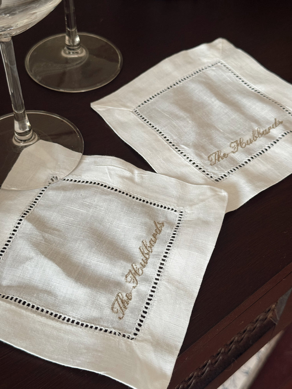 Magnolia hour cocktail napkin